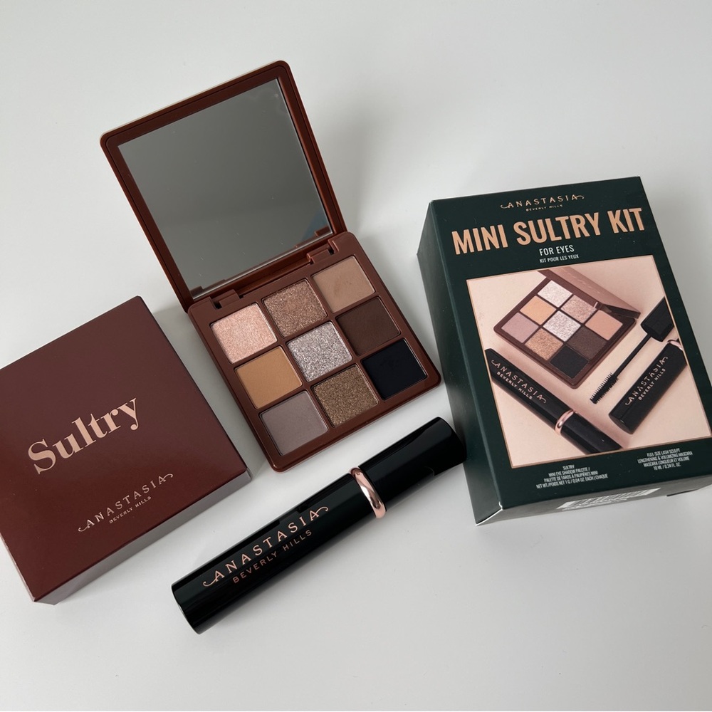 Anastasia Beverly Hills Mini Sultry Kit - Mini Sultry Palette + Mascara